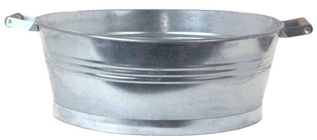Galvanized Steel Oval Planter - Tub