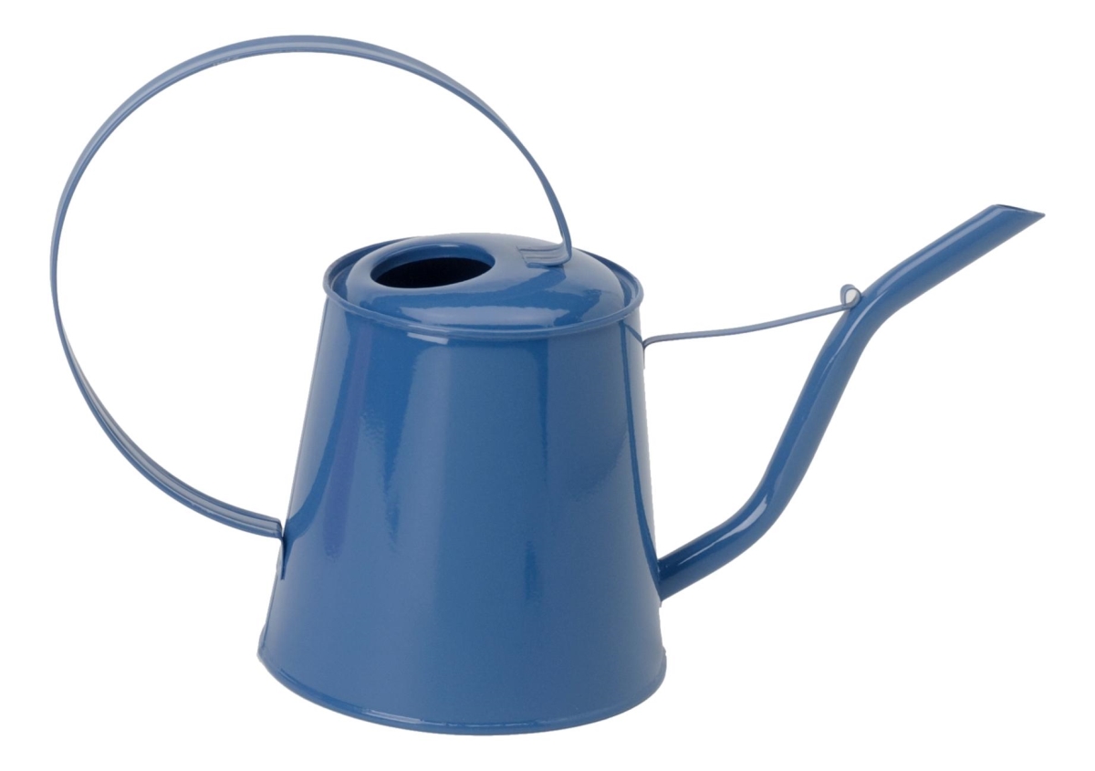 Enameled Galvanized Steel watering can 1 gal. Blue