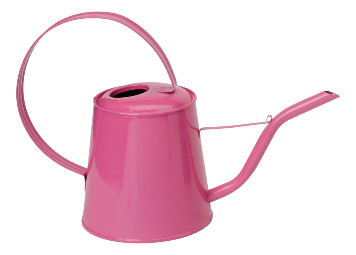 Enameled Galvanized Steel watering can 1 gal. Hot Pink