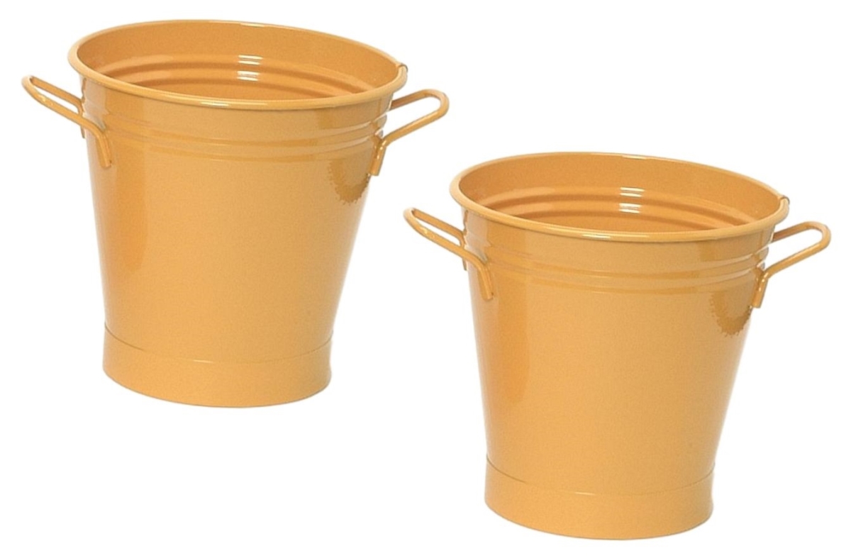 8135E SAFF S/2   8135E SAFF S/2 Galvanized Steel French Planter 7'D x 7'H