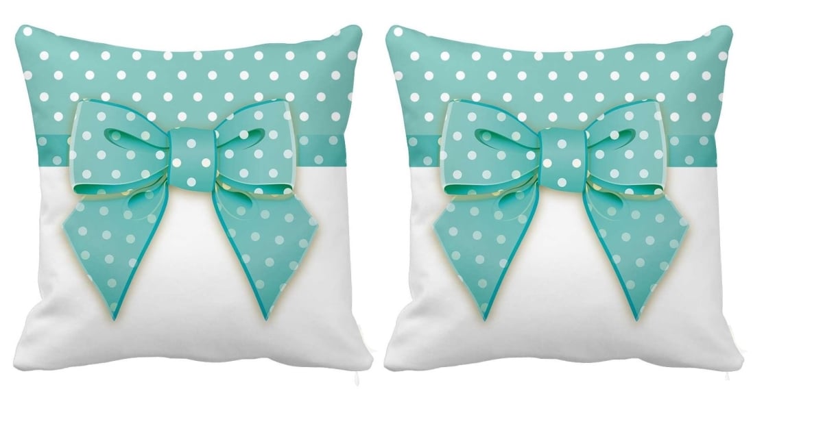 RH-833 S/2 RH-833 S/2 Square Indoor & Outdoor Throw Pillow with insert, Double sided. Set of Two.