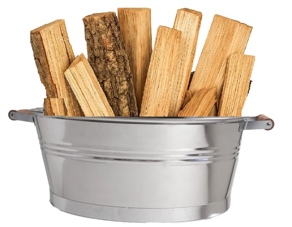 6090-WD Firewood Storage Bin with Handles
