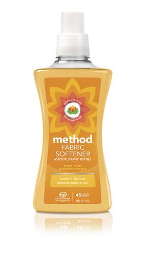 Picture of Method 01653 GIN 53.5 oz Fabric Softener Beach&#44; Ginger Mango - Pack of 4