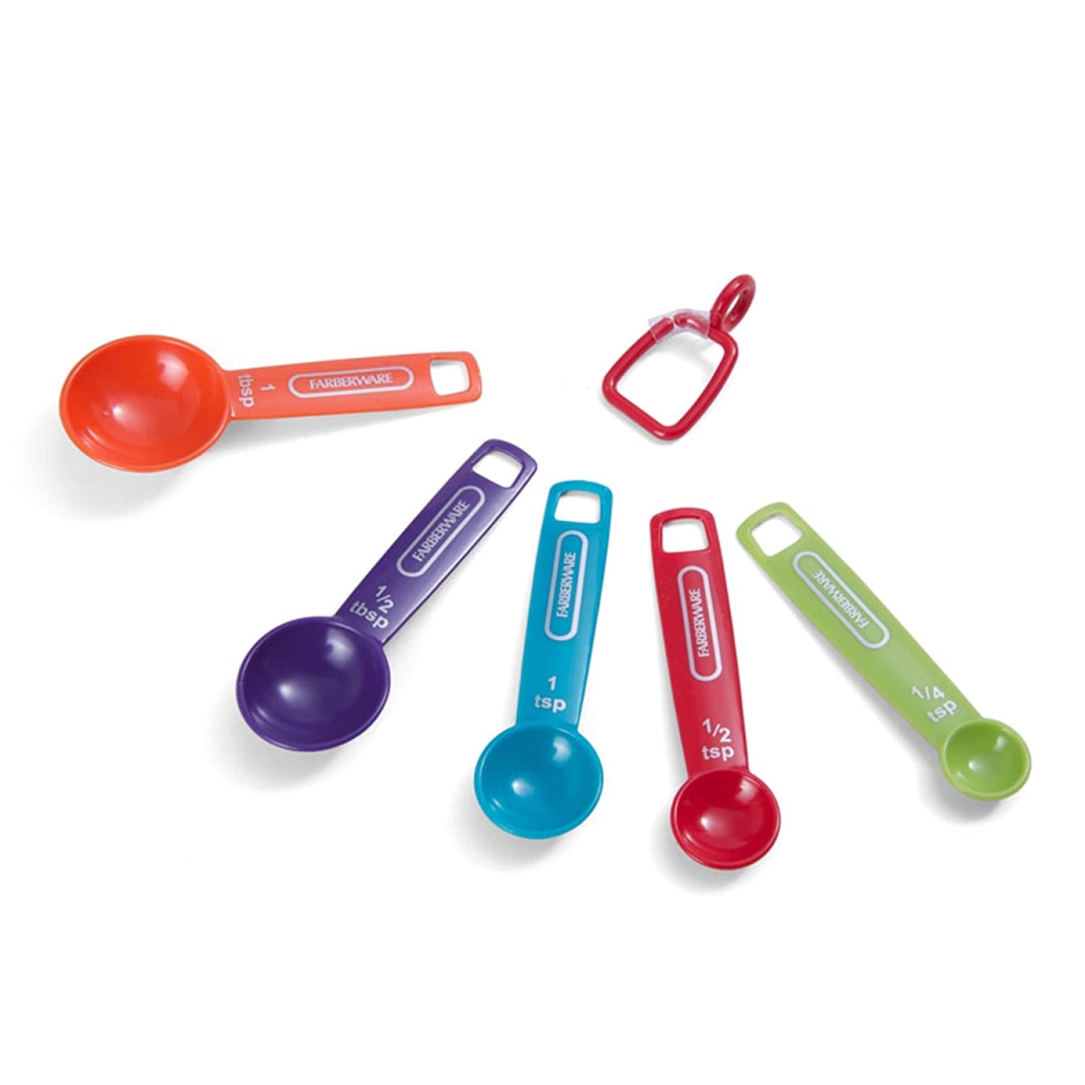 Picture of Lifetm 5216440 AST Measuring Spoons&#44; Assorted - 5 Piece - Pack of 3