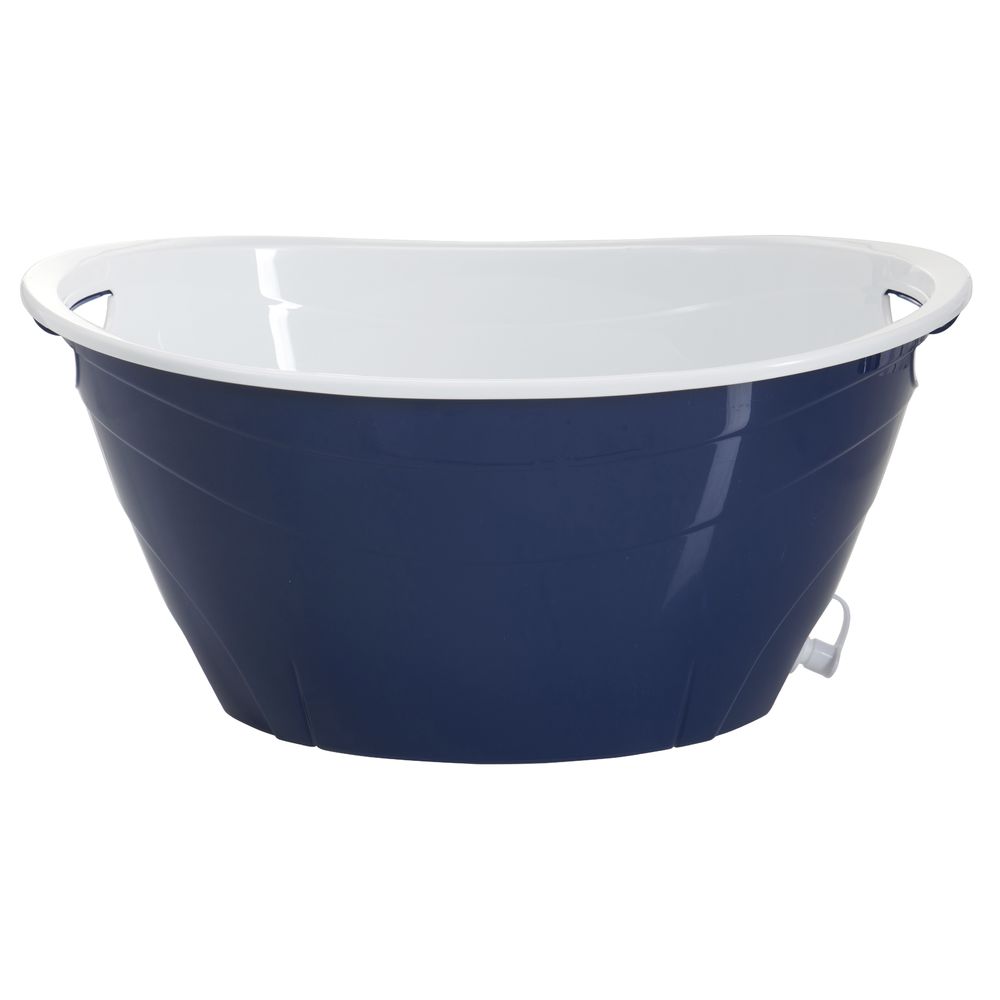 Picture of Creatv DWTUB-ROY 4.375 oz Double Wall Party Beverage Tub, Royal Blue