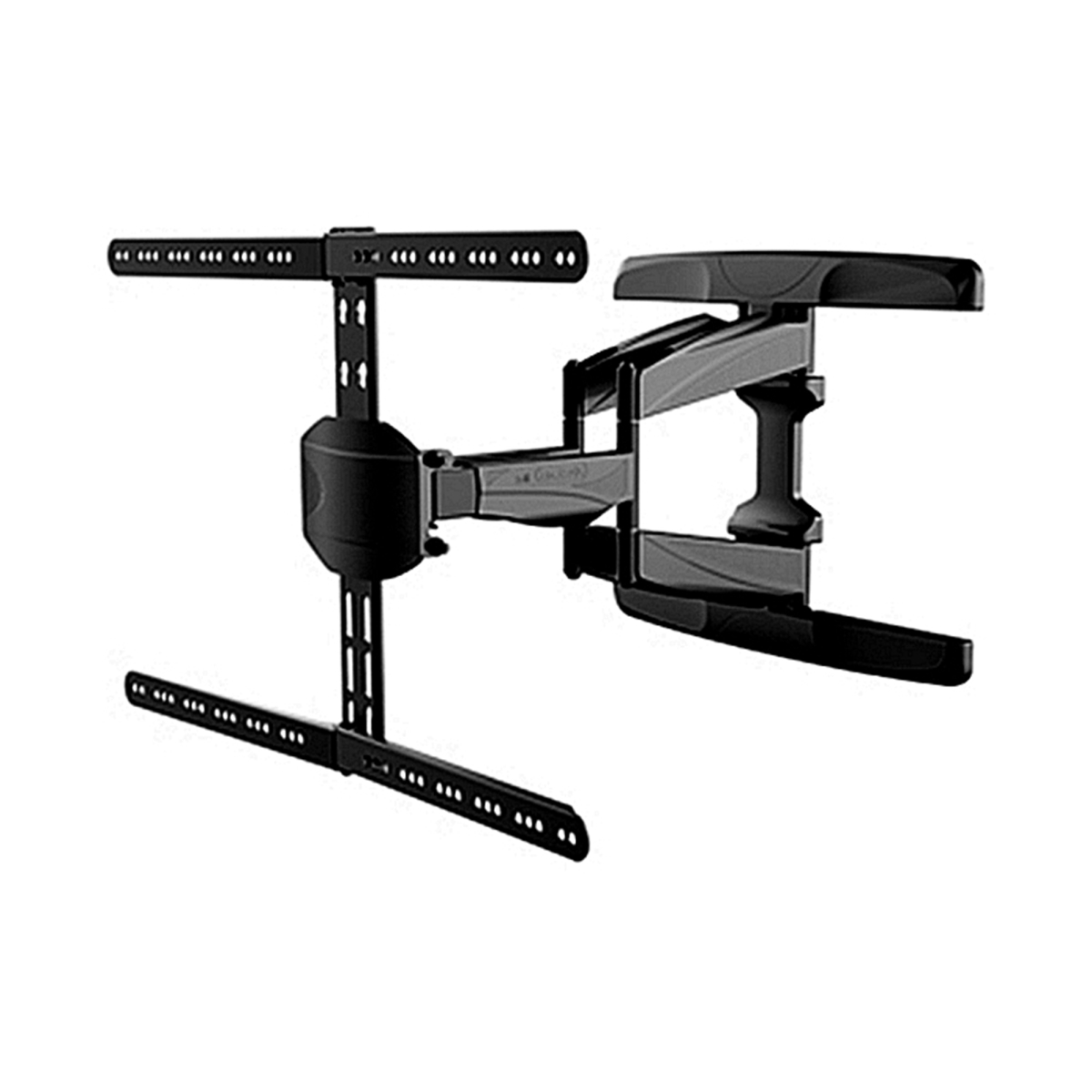 LCD4397BLK Full Motion Wall Mount for 32-65 in. Flat Panel TV, Black -  TygerClaw