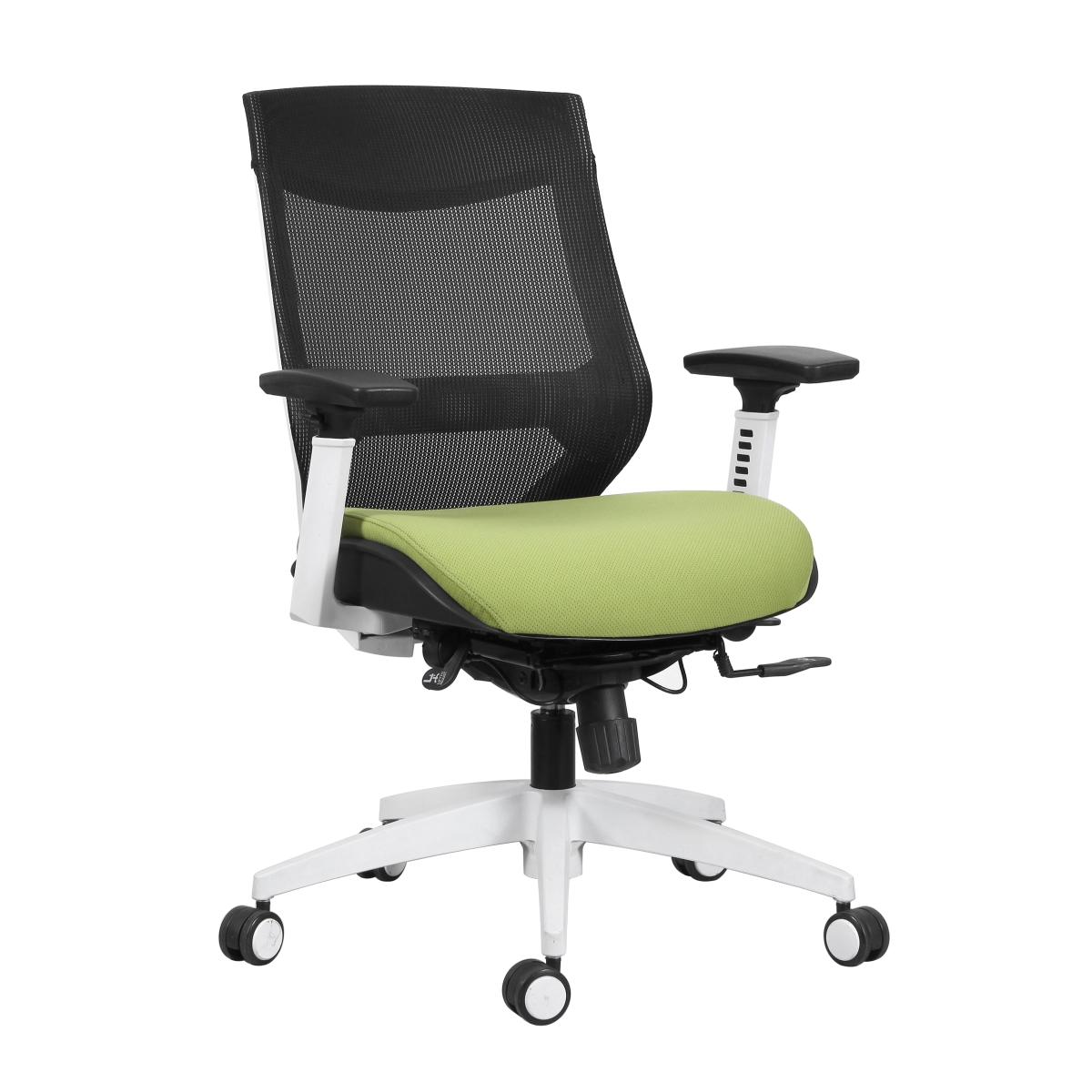 Picture of TygerClaw TYFC2322 Mesh Mid Back & Fabric Seat Office Chair