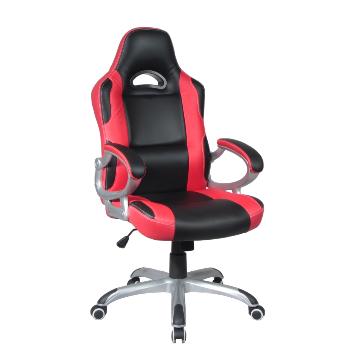 Picture of TygerClaw TYFC210028 32.3 in. Executive High Back Gaming Style Chair&#44; Black & Red