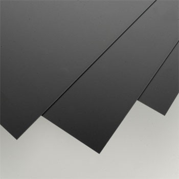 EVG9115 0.04 x 8 x 21 in. Black Sheet