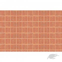 97417 Square Tile Plastic Pattern Sheet