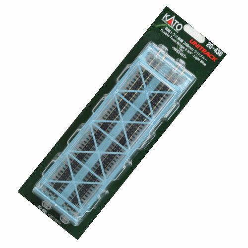 KAT20-436 Double Track Truss Bridge, Light Blue