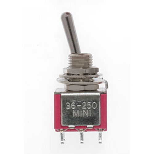 MNT3625004 DPDT 5 amp, 120V Mini T-Switch