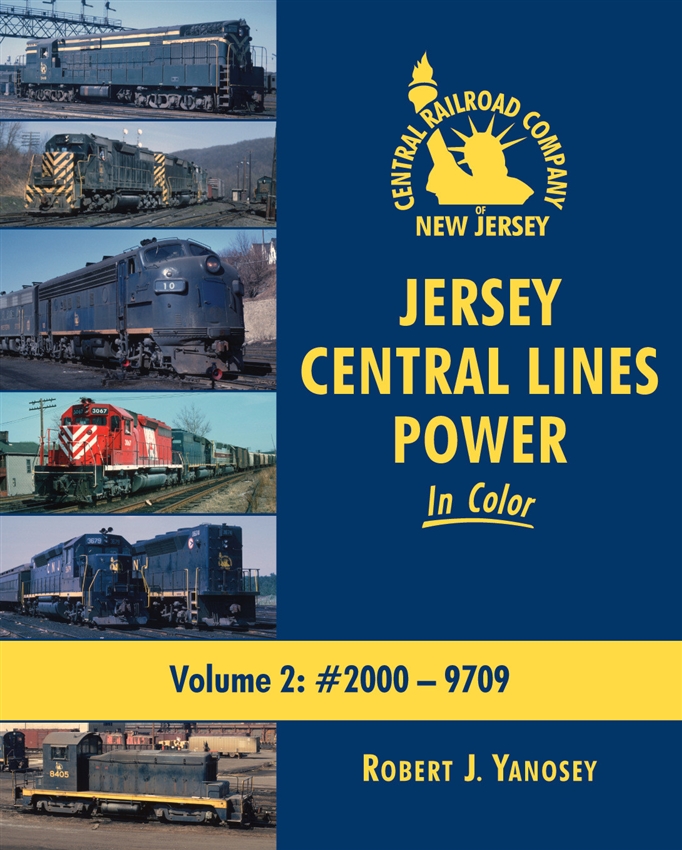 Picture of Morning Sun Books MSB1568 Jersy Central Lines In Color, Volume 2