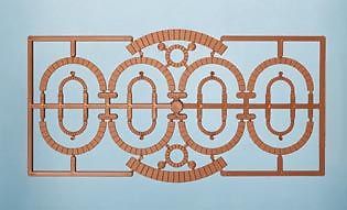 RAT521 HO Industrial Window Arches Gauge Kit