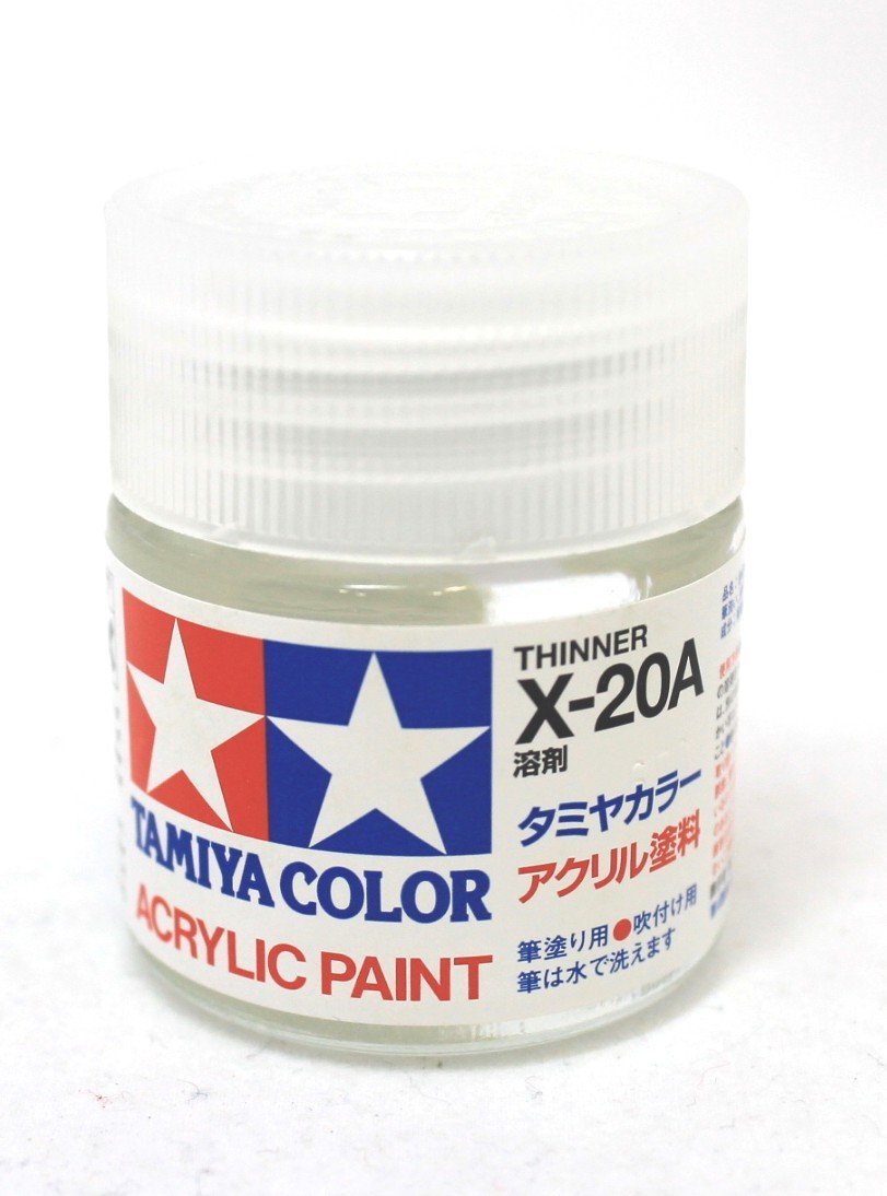 TAM81020 X20A Acrylic - Poly Thinner, 23 ml