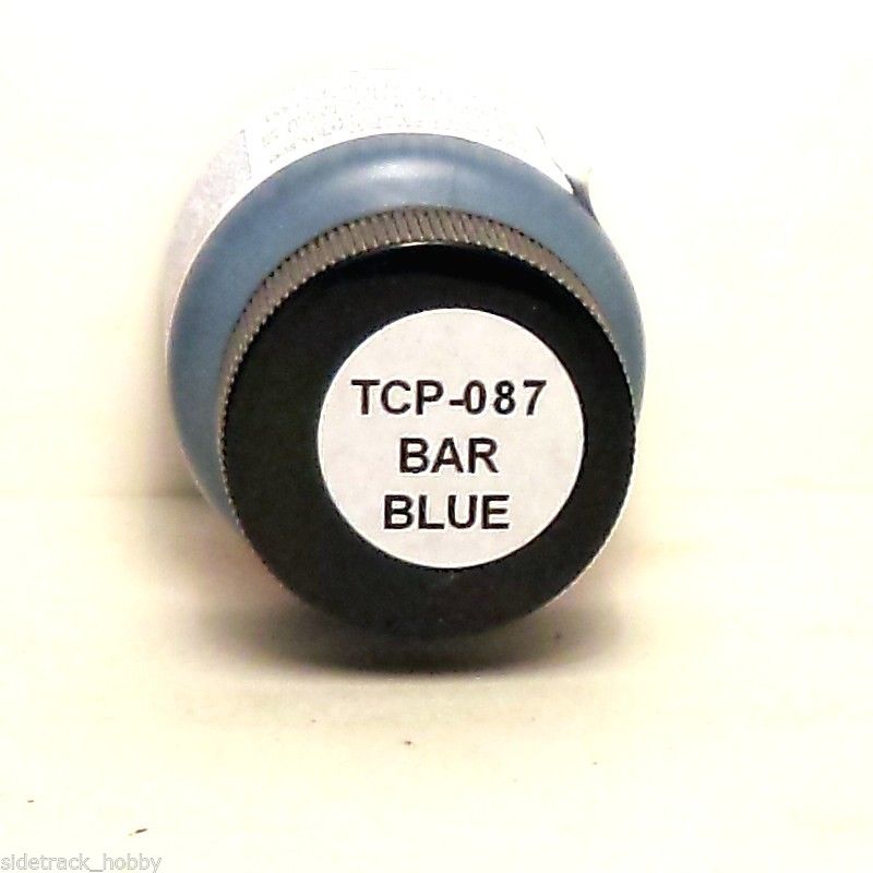 TCP087 BAR Bangor & Aroostook Paint Bottle, Blue