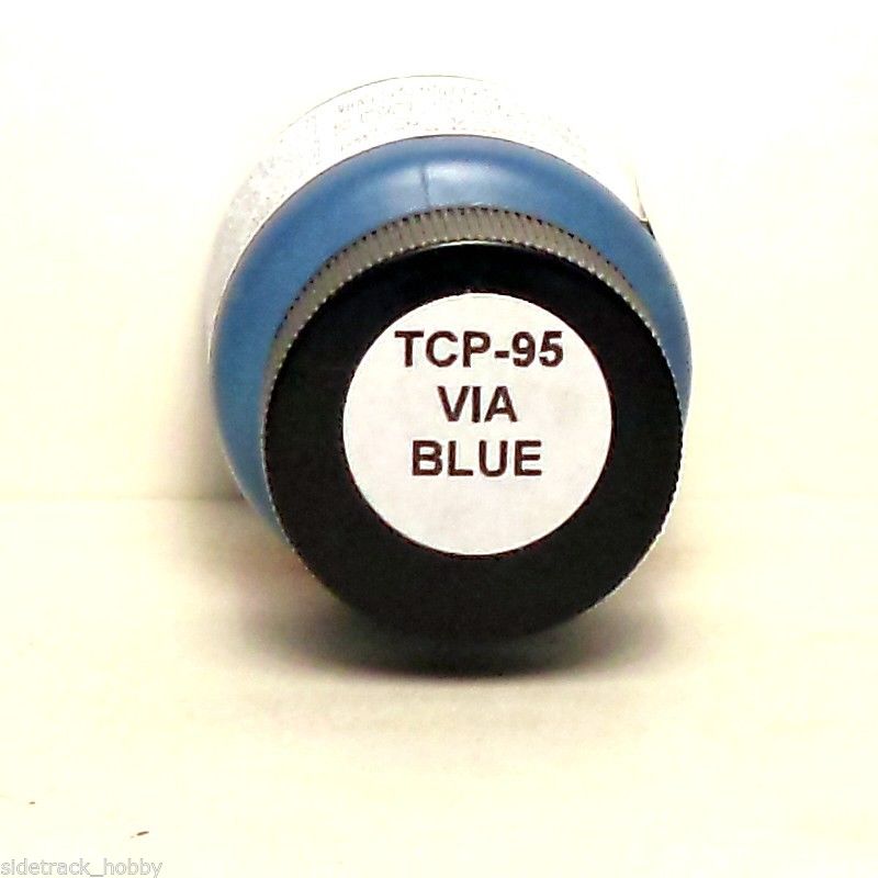 TCP095 1 oz VIA Paint Bottle, Blue
