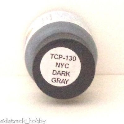 TCP130 1 oz New York Central Paint Bottle, Dark Gray