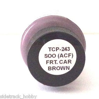 TCP243 1 oz SOO Line Freight Car Paint, Brown