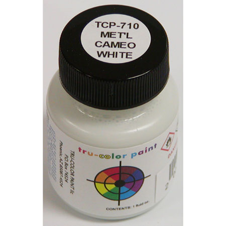 TCP710 1oz Paint Metallic, Cameo White