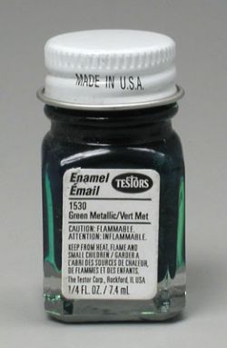 TES1530TT Green Metal Flake Enamel
