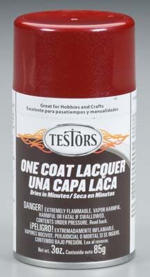 Testors Mythical Maroon Gloss Lacquer Spray Paint 3 oz (1838MT)