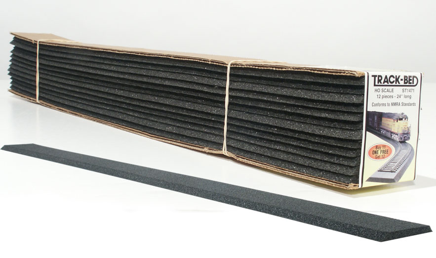 WOO1471 2 ft. Ho Roadbed - Pack of 12