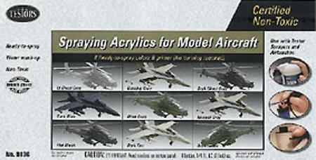 TES9136 Aircraft Acrylic Paint Set
