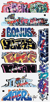 BLR1262 N Graffiti Mega Set No. 13