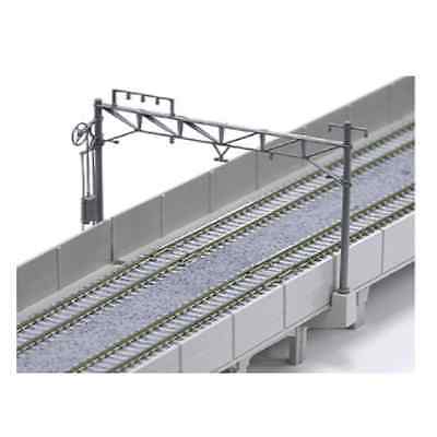 KAT23-061 Catenary Poles Double Track Straight - 10 Piece