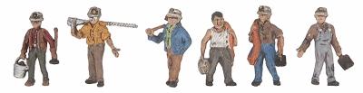 WOO1933 HO Miners Figurine