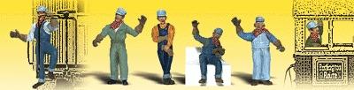 WOO2153 Engineers N Scale Train Figures