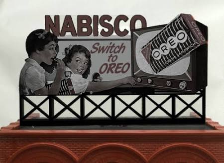 MIE441752 HO-O Nabisco Billboard - Small