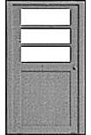 PKS1104 HO 3Panel Window Door - Pack of 3