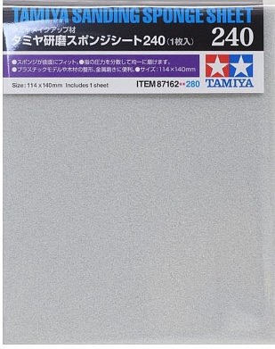 TAM87162 Sanding Sponge Sheet 240