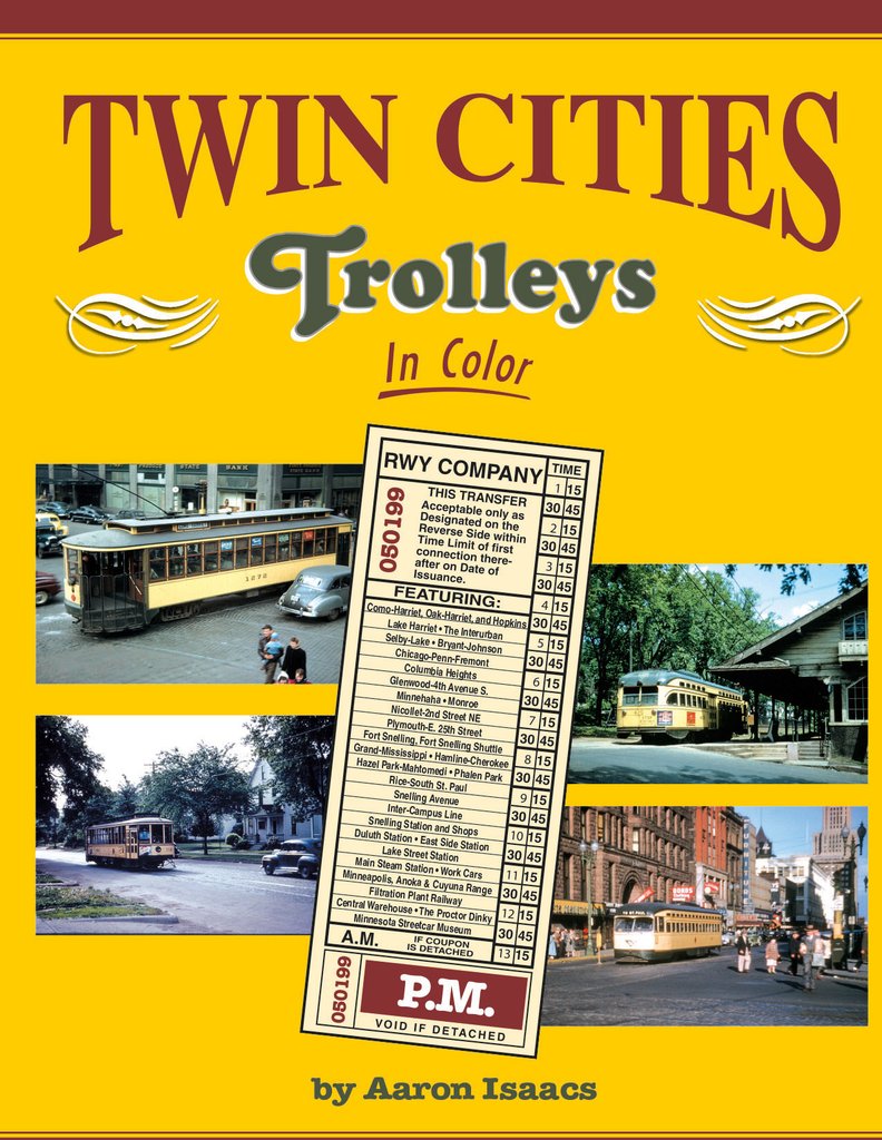 MSB1612 Twin Cities Trolleys in Color