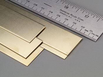 KPLUSS9724 9724 Brass Strip - 0.32 x 1 x 36 in.