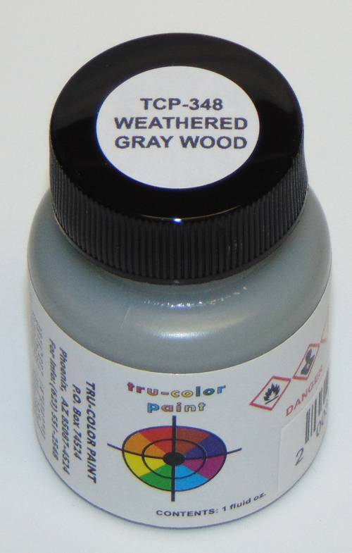 TCP348 Train Color Weathered Wood