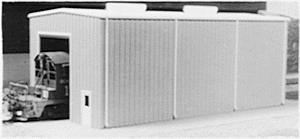 PKS5000 HO-Scale Modern Small Engine House Kit
