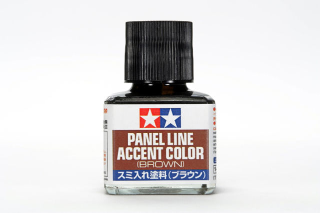 TAM87132 Panel Line Accent Paint, Brown