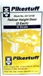 N-Scale Railcar Height Door - 2 Each