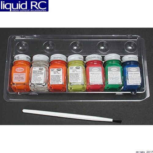 Testors Fluorescent 7 Piece Paint Set (9132X)