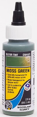 WOO4521  Water Tint  Moss Green