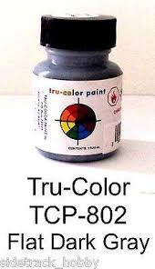 TCP802 1 oz Brushable Flat, Dark Gray