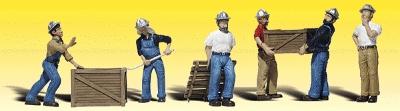 WOO2123 N Scale Dock Workers