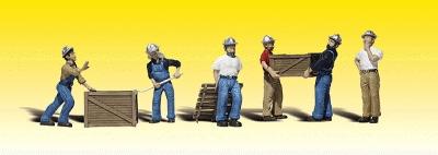 O Scale Dock Workers