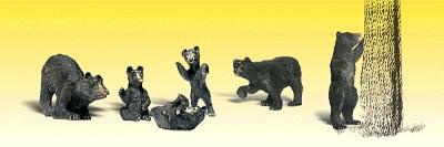 WOO2186 N Black Bears & Cubs