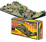 Picture of Woodland Scenics WOO1483 Hopper Grand Valley Lightweight Layout Kit