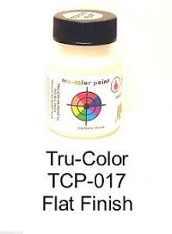 TCP017 1 oz Flat Clear Acrylic Paint