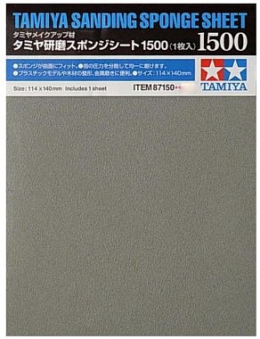 TAM87150  Sanding Sponge Sheet 1500 Level